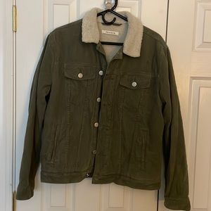 PacSun green corduroy jacket